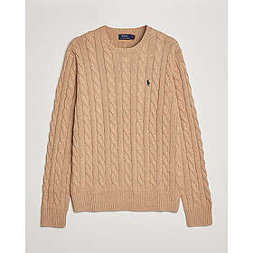 Ralph Lauren Polo Cotton Cable Crew Neck Pullover (Herre)
