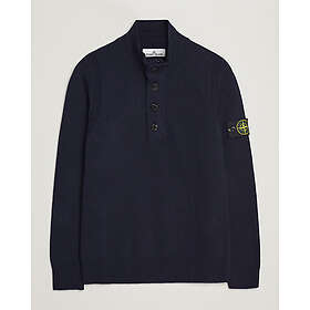 Stone Island Knitted Lambwool Half Button Zip (Herr)