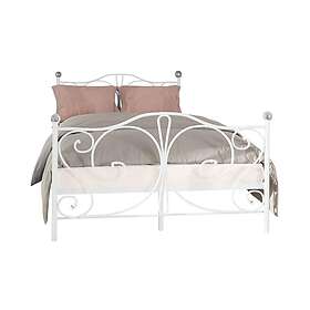 Bed Frame ROLEMI 160x200 Vit