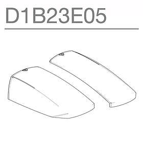 Shad Aluminium Left&right Cover Sh23 Durchsichtig