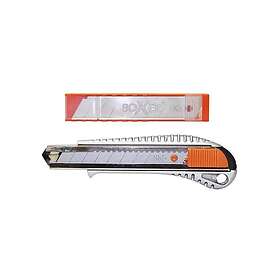 Millarco Brytbladskniv Boxer 18Mm Inkl 10 Extra Knivblad