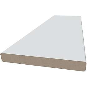 Moelven Dörromfattning Fb Vit Mdf 16X160X2440Mm