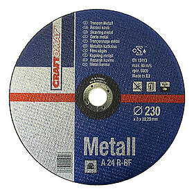Craftomat Kapskiva Metall 230X3,0X22,2Mm