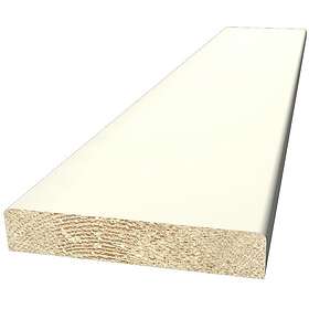 Moelven Foglist Vit Furu 8X27X3300Mm