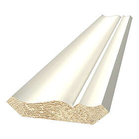 Moelven Taklist Antik 006 Furu Vitmålad 15X43X3300Mm