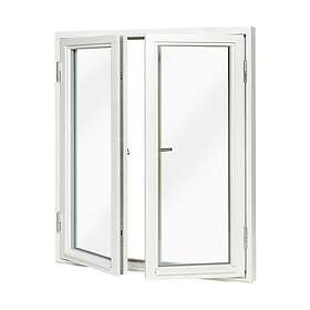 Villa Classic Sidohängt 2-luft fönster Eco 0,9 (Bredd: 13 Höjd: 7)