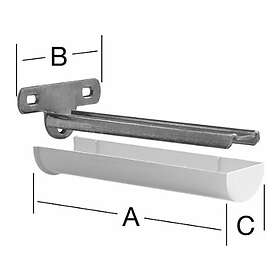 VORMANN Konsol 185Mm Vit