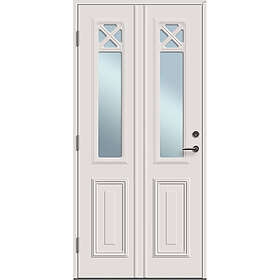 Solid Elements Ytterdörr Classic Värmland 10X21 Vänster M1 Vit