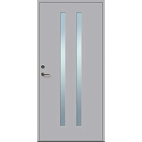 Solid Elements Ytterdörr Funkis 10X21 Höger M4 Ljusgrå