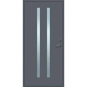 Solid Elements Ytterdörr Funkis 10X21 Vänster M4 Antracit