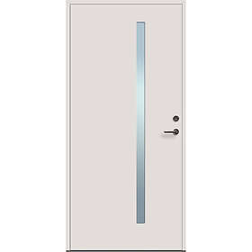 Solid Elements Ytterdörr Funkis 9X20 Vänster M1 Vit