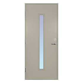 Scandidoor Ytterdörr Torp TORP 10x20 Hö LjusGrå Frost 77677