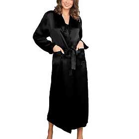 Lady Avenue Pure Silk Long Robe (Dame)
