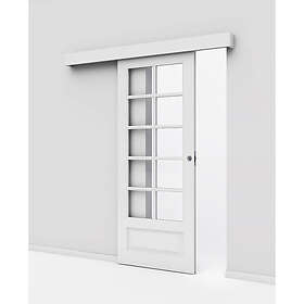 Safco Skjutdörr Utanpåliggande London 8X21 Med Skena