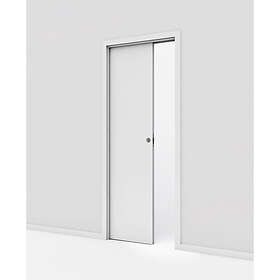 Safco Skjutdörr Infälld Slät Kompakt 9X21 Med Inbyggnadskarm