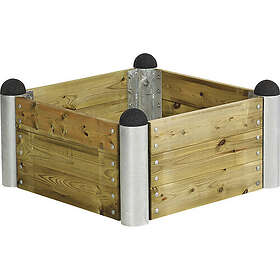 Plus Planteringslåda Pipe Trykkimp. 80x80x36 cm