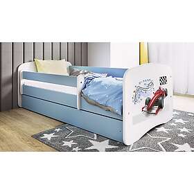 Kocot Kids Barnsäng Babydreams Blå Formula One 160x80 Cm Barnsängar