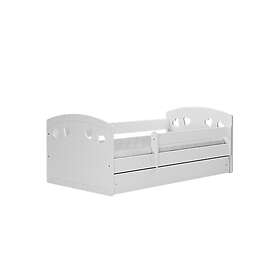Kocot Kids Barnsäng Julia Vit Med Låda 160x80cm