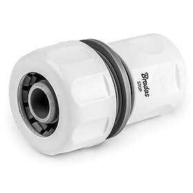 Bradas Slangkoppling White Line Stoppkontakt 3/4"