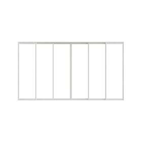 VPP Skjutdörr 6-del (mittingång) (Totalbredd: 5900 Totalhöjd: 2400)