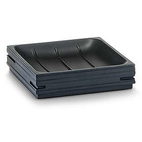 Zeller Tvålkopp Polyresin 11X11X2,6Cm Svart