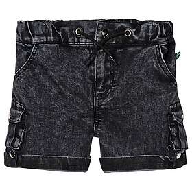 The BRAND Stone Wash Army Shorts Grå 104/110 cm Grå