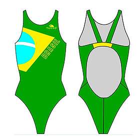 Turbo Brazilian Flag Pro Resist Swimsuit (Women's)