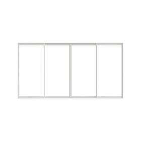 VPP Skjutfönster 4-del (mittöppning) (Totalbredd: 2800 Totalhöjd: 1000)