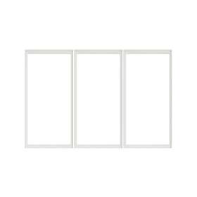VPP Fast fönster 3-luft (Totalbredd: 2600 Totalhöjd: 900)