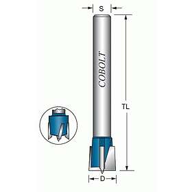 Cobolt HM Kvistborr D=12mm S=8mm