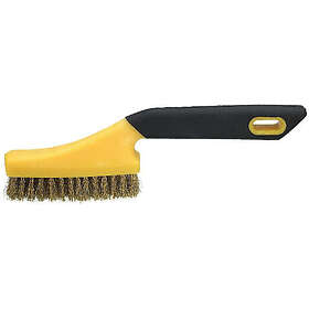 Ergo Osborn Handstålborste 2-Rad Mässing