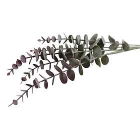 Blush Blue & Coloured Single Spray of Eucalyptus Leaves, 71cm