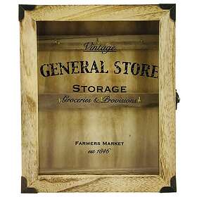 Key Rustic General Store Box Wooden