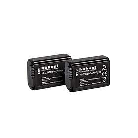 Hahnel HL-XW50 Batteri Twin Pack 1000 160.4