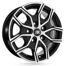 Racer Carver Shiny Black Machined Face 7,5x18 5/112 ET44 B66.5