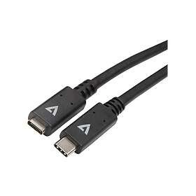 V7 USB typ C-förlängningskabel USB-C till USB-C 2 m