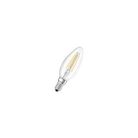 Osram BASE CLASSIC B LED-filament-lyspære form: B35 klar finish E14 4W varmt vitt lys 2700 K (paket med 2)