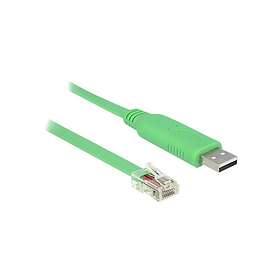 DeLock USB / seriell kabel USB till RJ-45 1.8 m