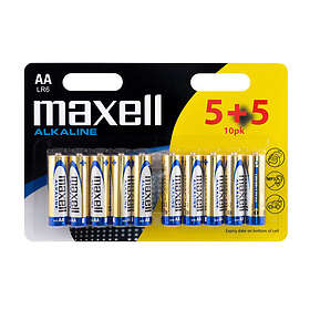 Maxell LR03 batteri 10 x AAA Alkalisk