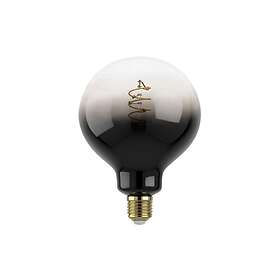 EGLO LED-glödlampa form: G125 E27 4W varmt vitt ljus 1800 K grå, svart