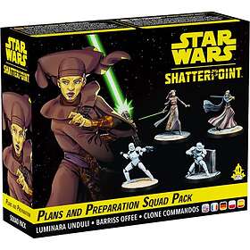 Star Wars Shatterpoint Plans and Preparation General Luminara Unduli Squad Pack