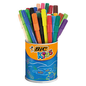 BIC Kids Visa Plastic Pot Tuschpennor 36-set