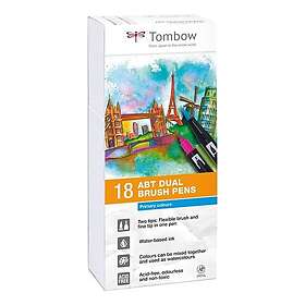 Tombow ABT Dual Brush pen 18-set Primary