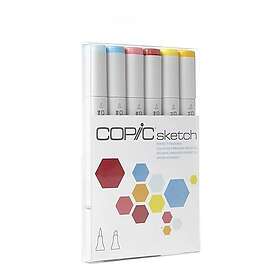 Copic Sketch 6-pack Perfect Primaries