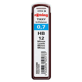 Rotring Hi-Polymer stift 0.7 12-pack HB