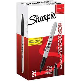 Sharpie Fine Marker 24-pack Black
