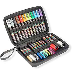 Posca Marker 24-set Rubbercase