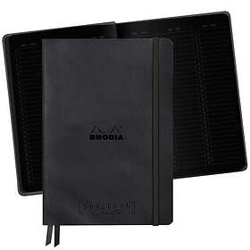 Rhodia GoalBook Creation A5 Black (Svart papper)