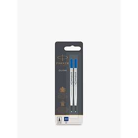 Parker Quink Rollerballrefill Medium 2-pack Blue