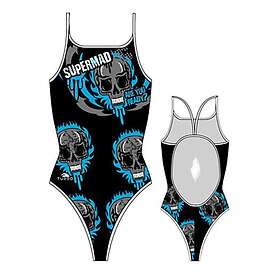 Turbo Supermad Thin Strap Swimsuit Girls (Jr)